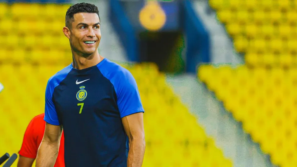 Cristiano Ronaldo previo al partido