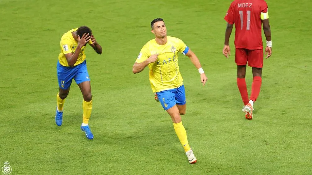 Cristiano Ronaldo celebra el gol