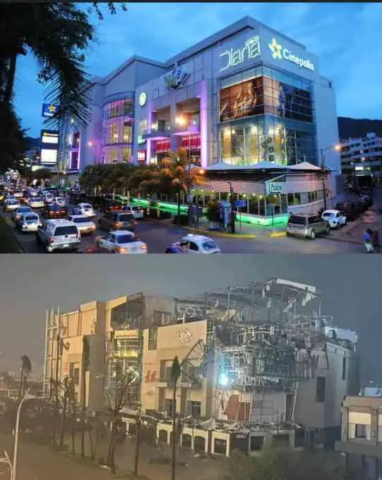 El antes y el después del centro comercial