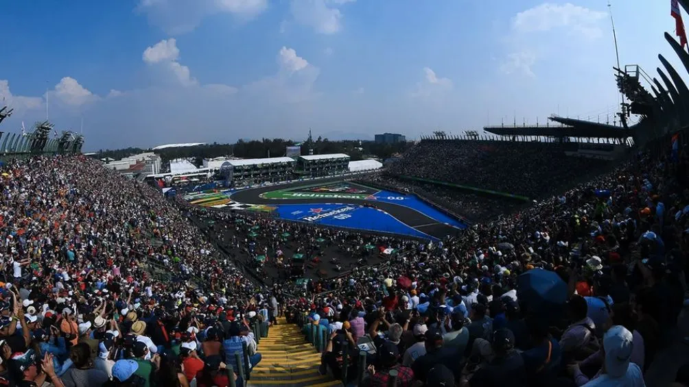 MEXSPORT El Gran Premio de México está cerca de comenzar