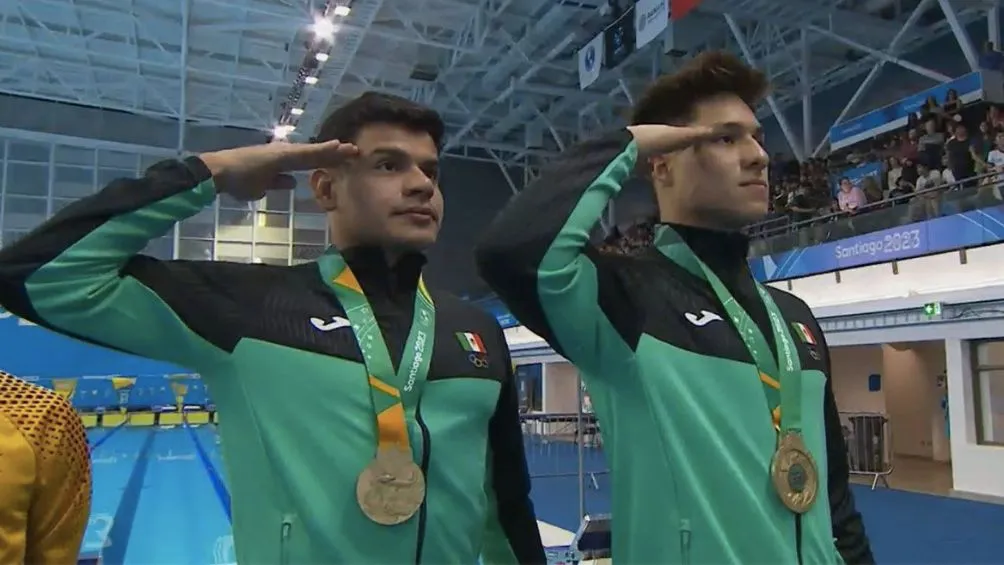 Osmar Olvera y Diego López ganaron Oro en Clavados sincronizados