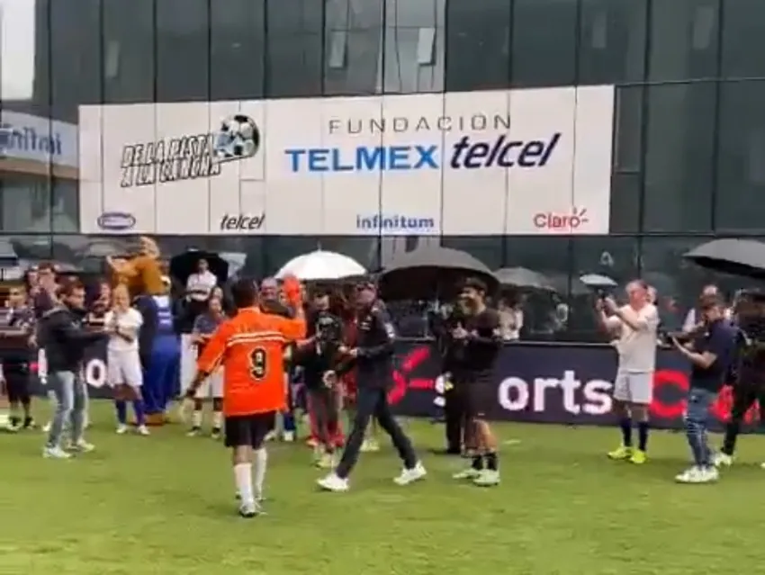 Los dos se saludaron después del penalti