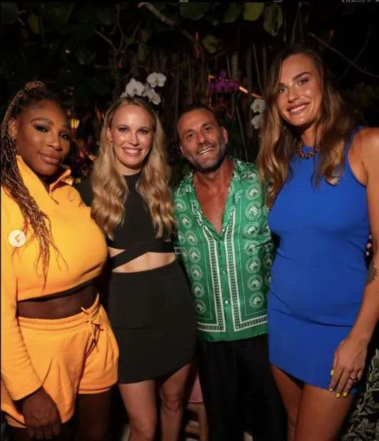 CAPTURA DE PANTALLA La foto que publicó Sabalenka