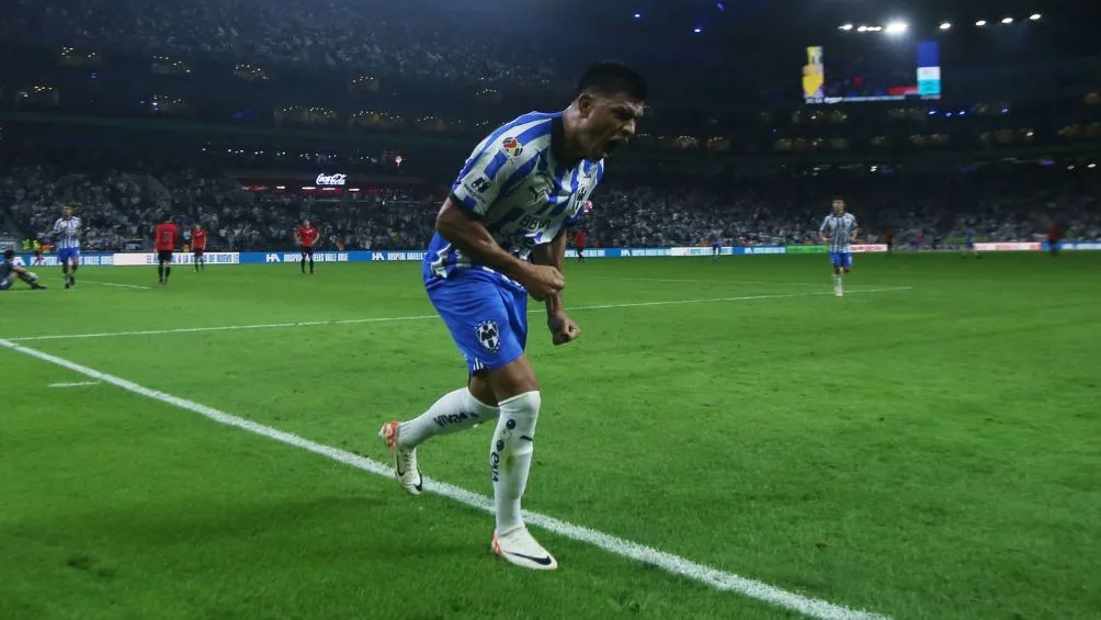 Gallardo tras marcar el segundo del partido