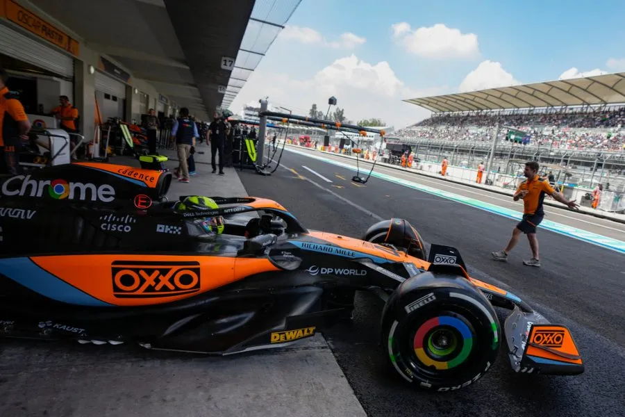Lando Norris quedó 2do en la Práctica 2