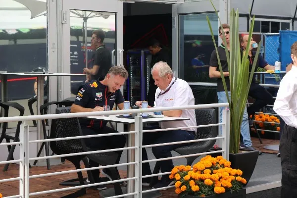 Marko llegó temprano al Autódromo