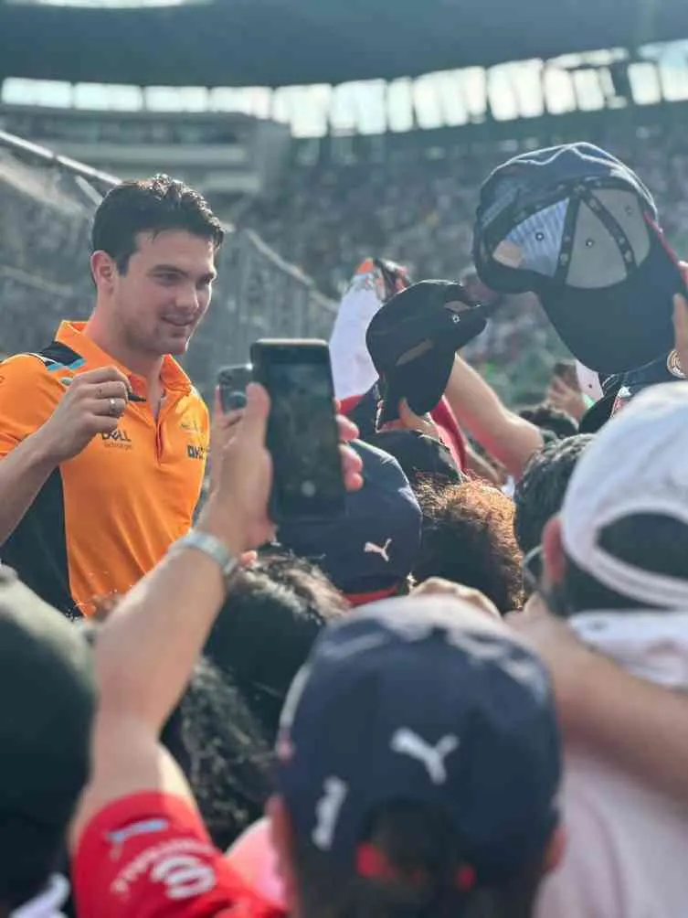 O'Ward durante el Gran Premio de México 2023