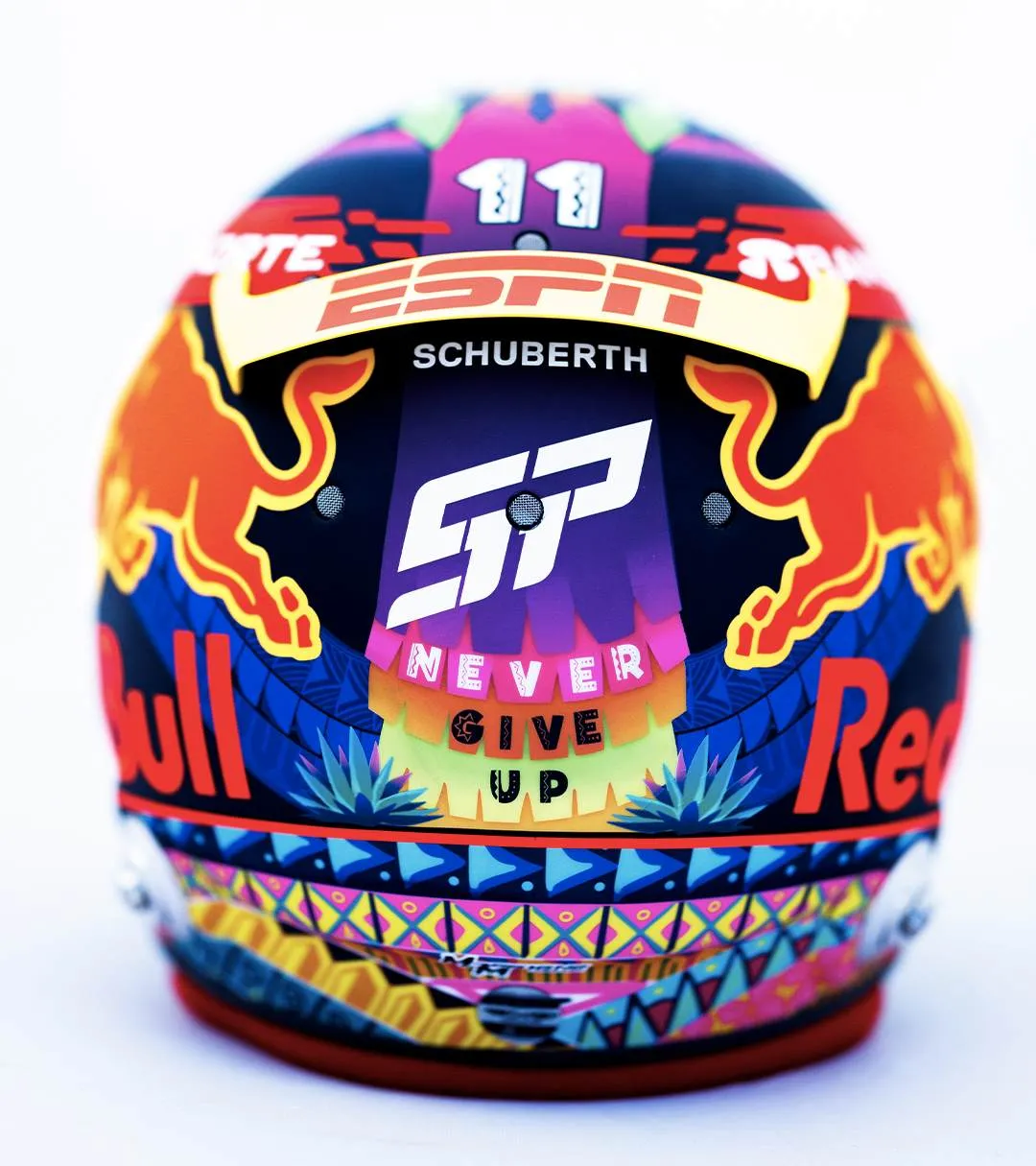 El diseño del casco es de Karla Lozano