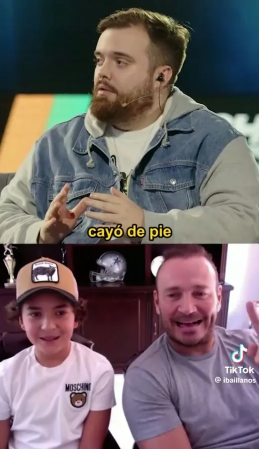 CAPTURA DE PANTALLA: VIDEO Ibai y Piqué hablaron con el fanático