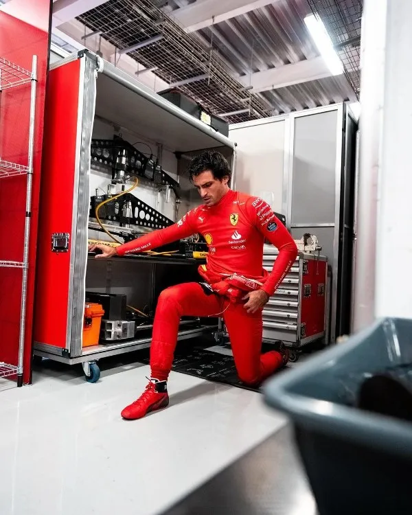 Toscano apoya a Sainz para el GP de México