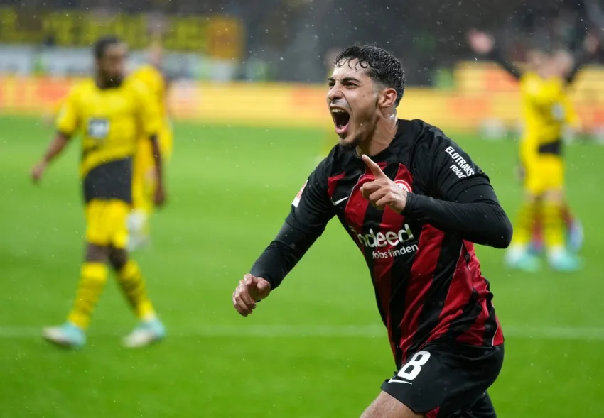 El festejo de las aspirinas en el partido