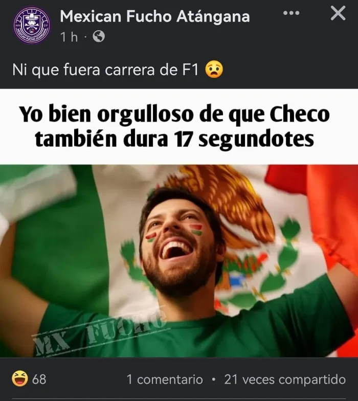 TWITTER Memes tras el abandono de 'Checo'