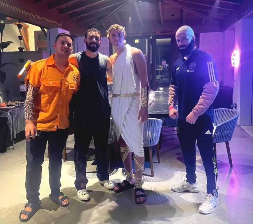 Así lució el futbolista finlandés