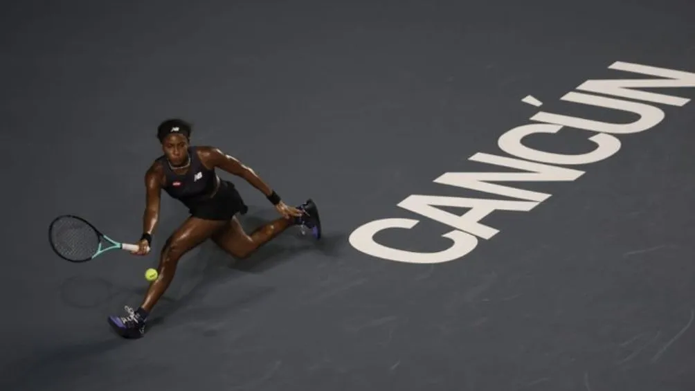 TWITTER: @WTAGuadalajara Gauff venció a Ons Jabeur