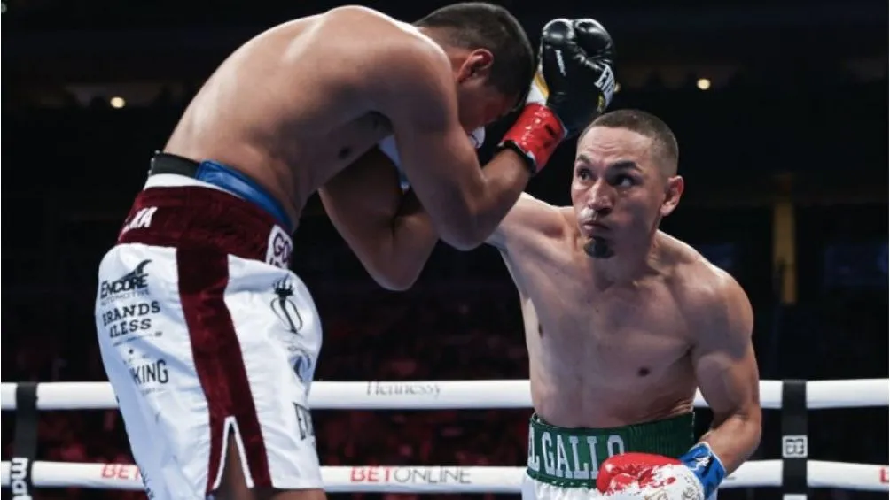 Estrada en una pelea