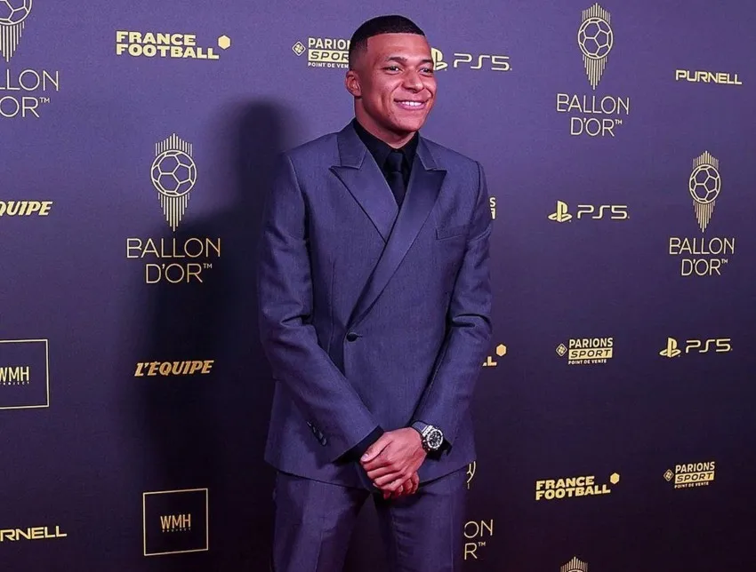 INSTAGRAM Mbappé fue tercero en los nominados