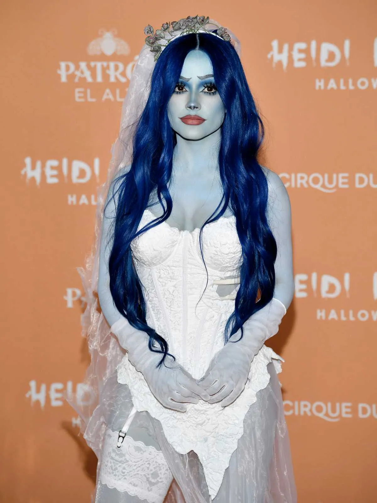 Becky G hizo gala de su admiración a Tim Burton y se convirtió en 'El Cadáver de la Novia'