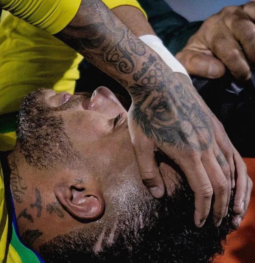 INSTAGRAM El brasileño abandonó las eliminatorias por lesión