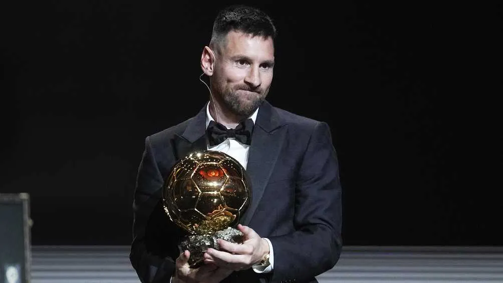 AP Messi ganó el Balón de Oro