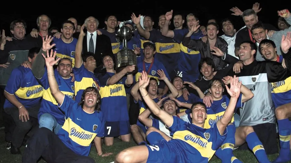 Boca tras ganarle al Palmeiras en el Morumbi