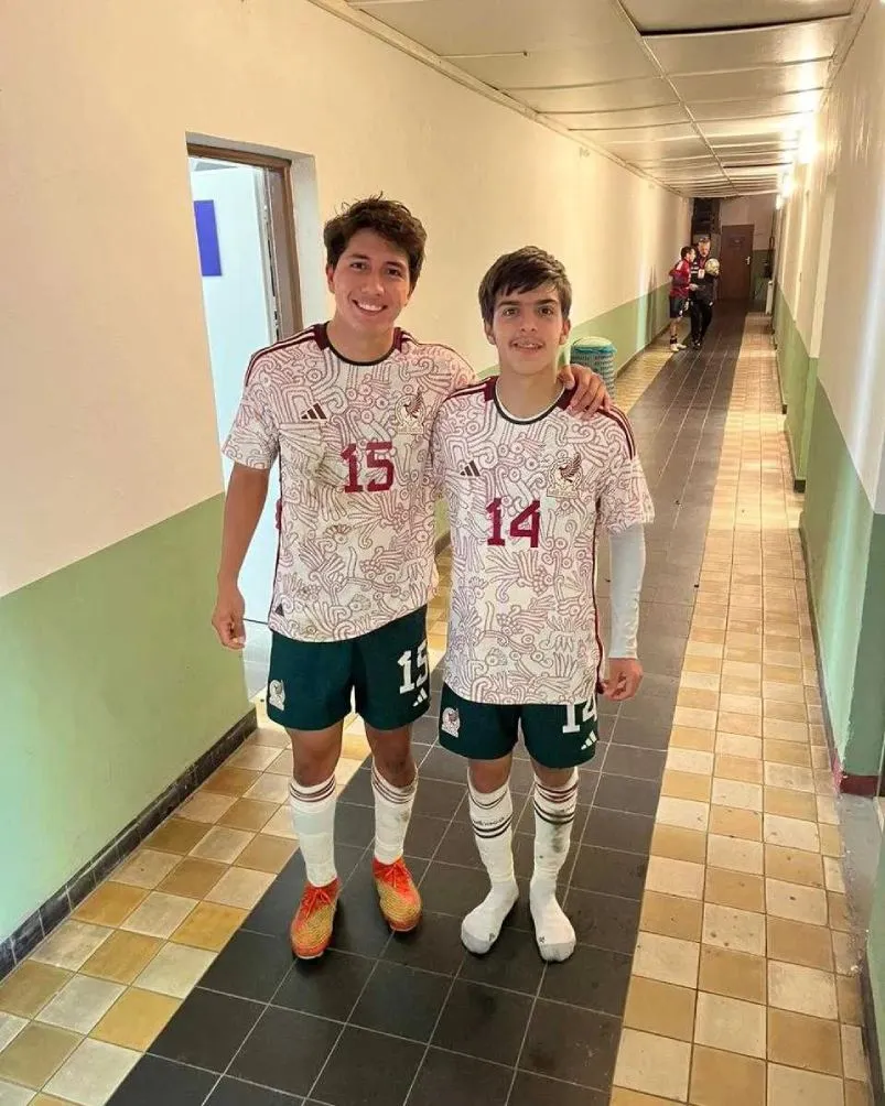 El jugador tras su participación con México en septiembre de 2022