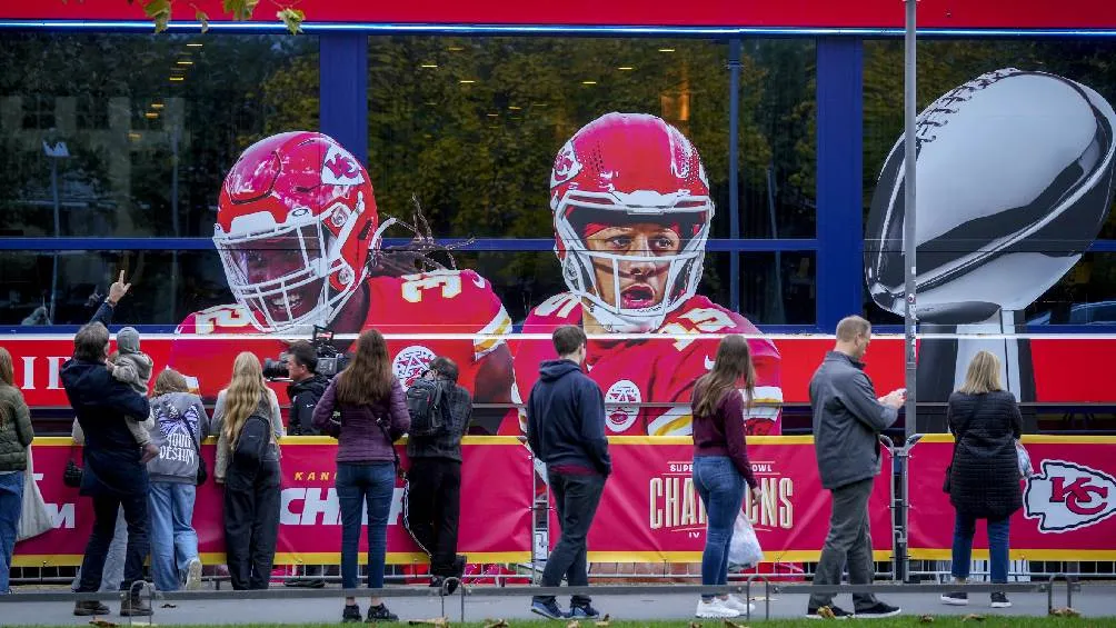 Aficionados alemanes, en la concentración de Kansas City