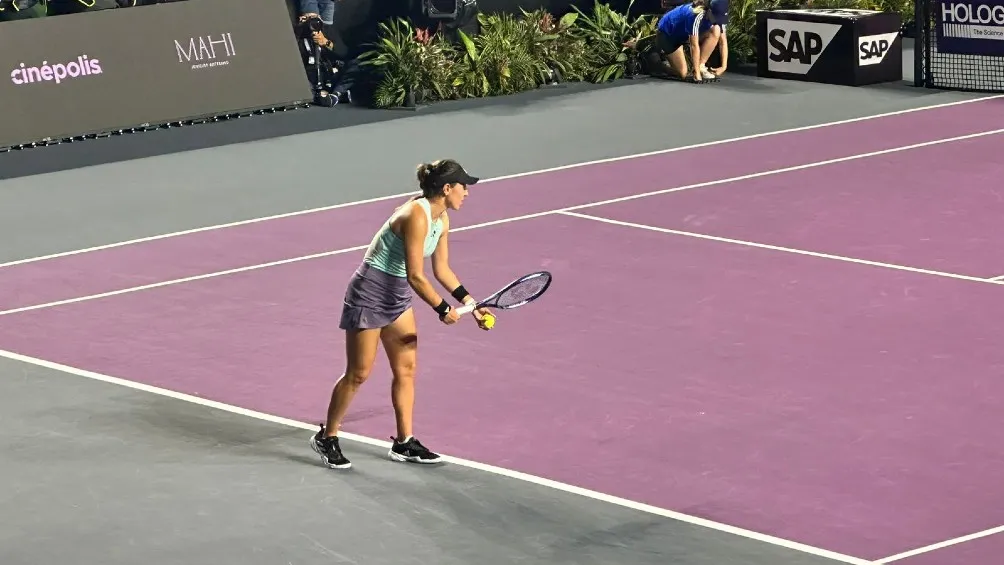 Jessica Pegula venció a su compañera de dobles