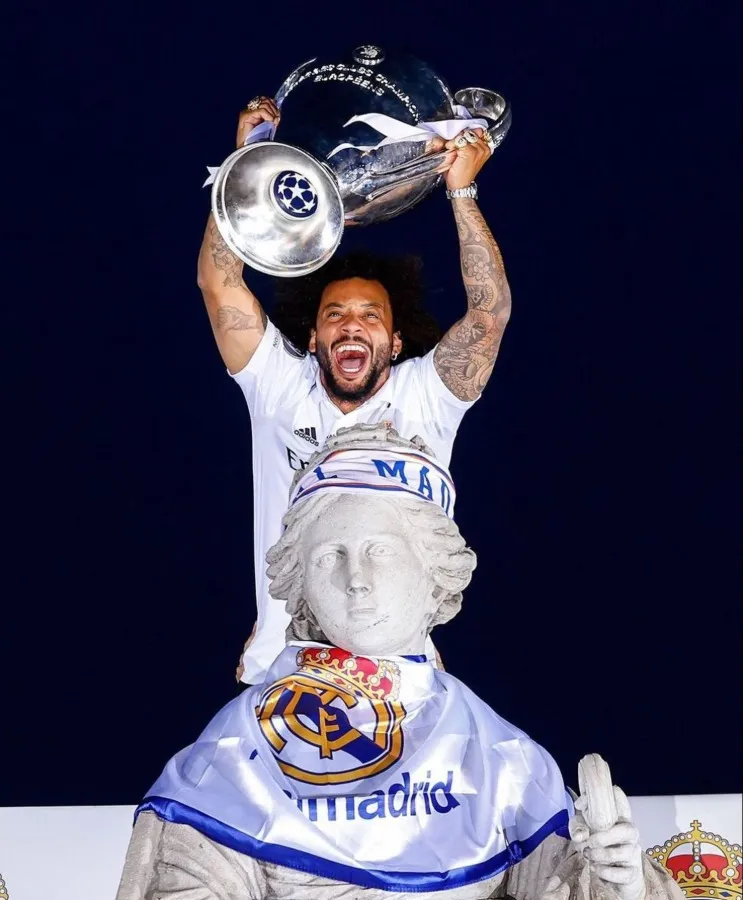 INSTAGRAM: @marcelotwelve Marcelo ganó cinco Champions League