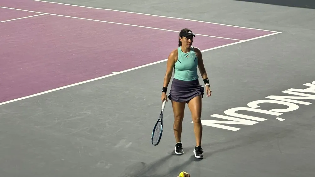 Jessica Pegula durante el partido