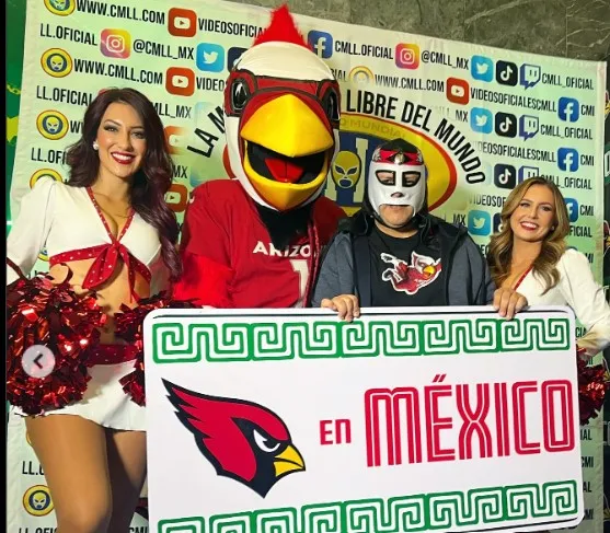 Arizona Cardinals convive con fans mexicanos