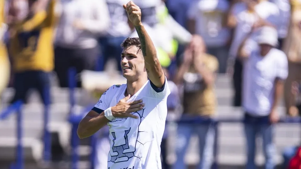 Dinneno es el décimo mejor goleador de Pumas
