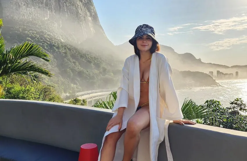 Aparicio en su viaje a Brasil