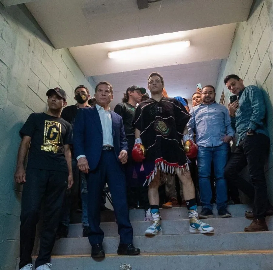 Julio César Chávez Jr. y su padre