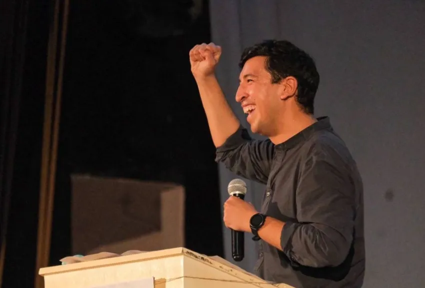 Kumamoto en rueda de prensa