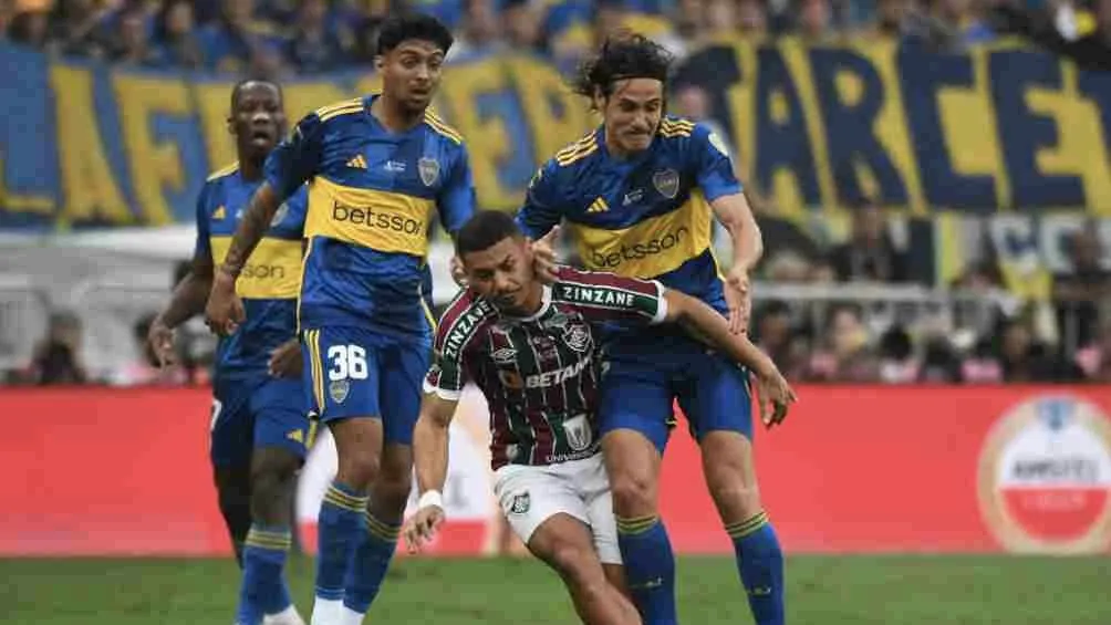 Imágenes del Boca vs Fluminense