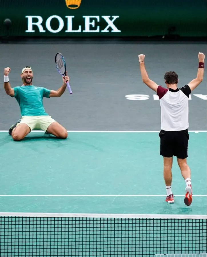 González y Roger ganaron en tres sets