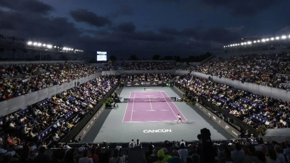La cancha dónde se jugó el WTA Finals