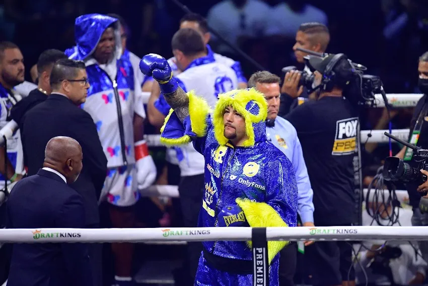 Andy Ruiz en su última pelea
