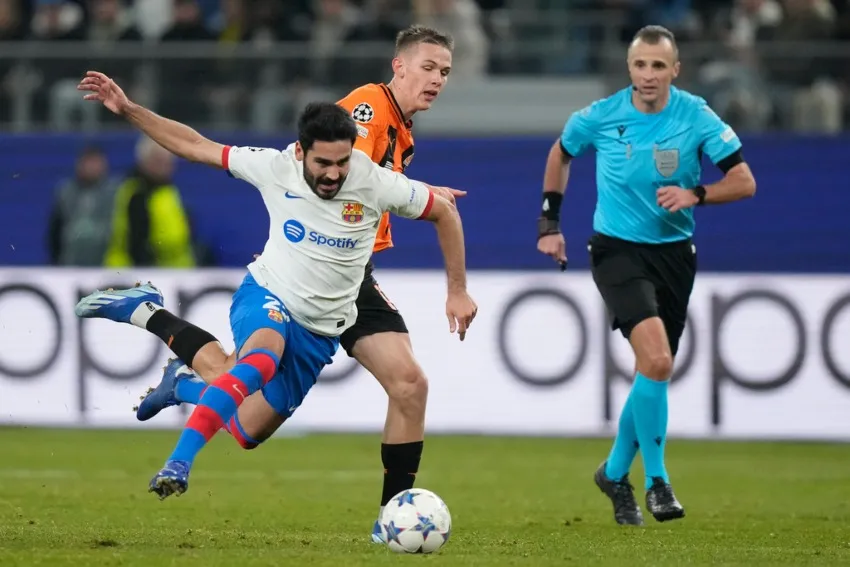 Momentos del partido de este martes