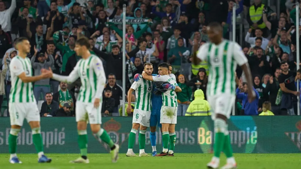 Betis celebra su más reciente victoria en Liga ante el Mallorca