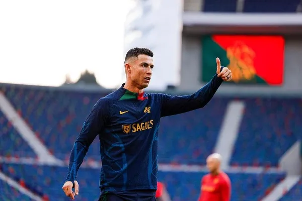 INSTAGRAM @cristiano Ronaldo entrenando con Portugal