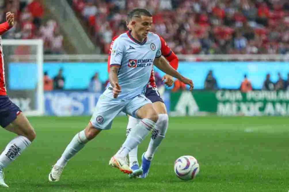 Castaño en el juego frente a Chivas