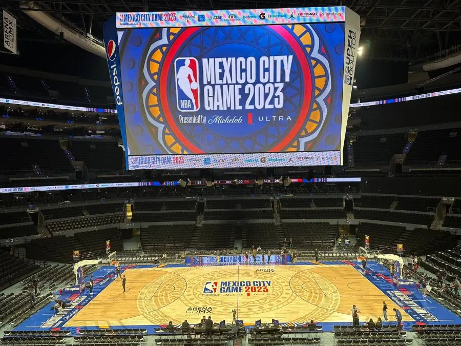 Arena CDMX para el México City Game de la NBA