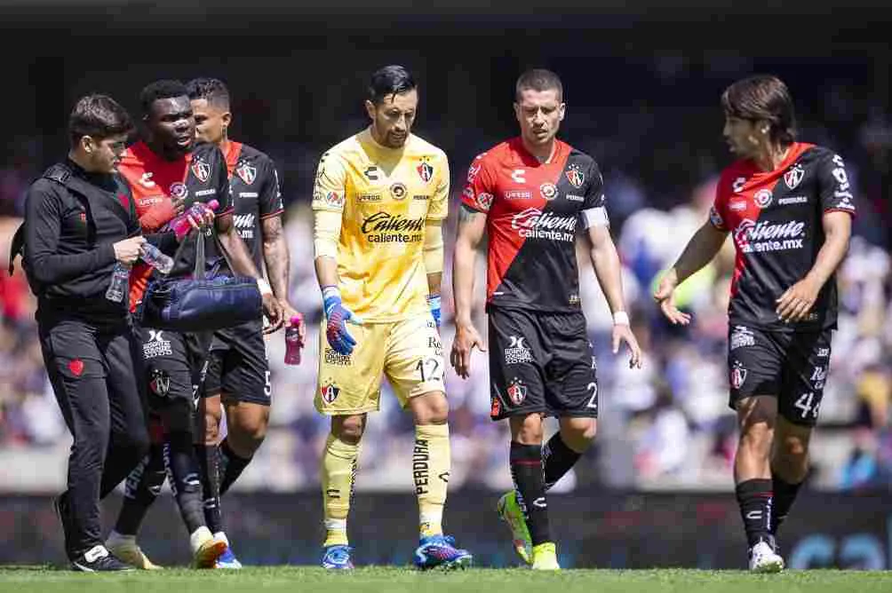 Jugadores de Atlas se lamentan