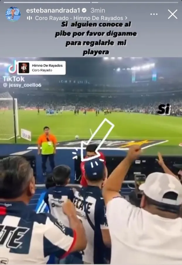 CAPTURA DE PANTALLA: VIDEO Sebastián Andrada pidió ayuda para encontrar al niño