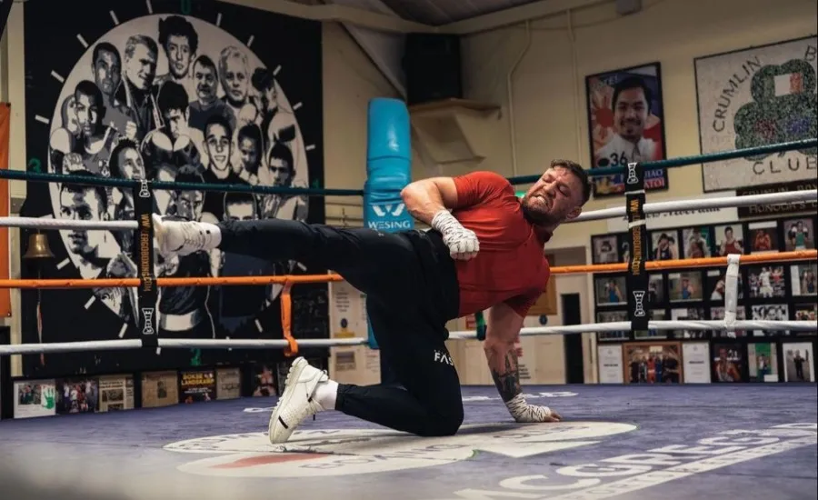 Conor McGregor ya se recuperó de su fractura