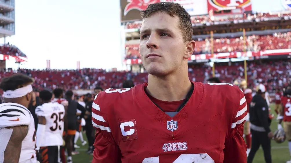 Brock Purdy ha sufrido en los últimos juegos