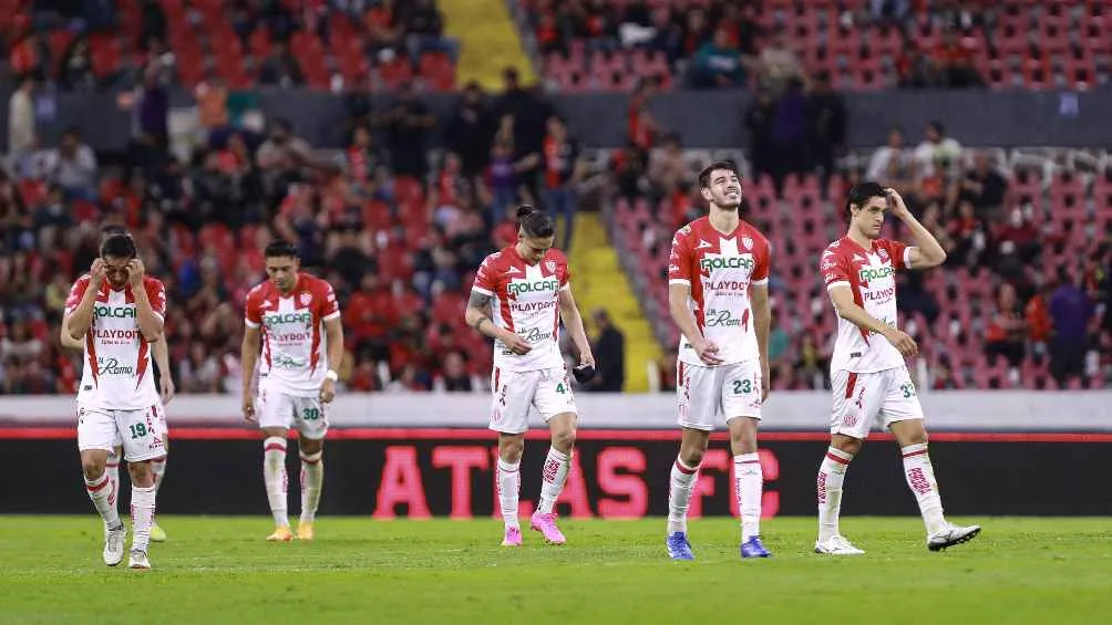Necaxa terminó último