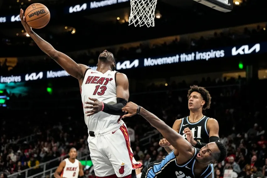 Momentos del partido entre Atlanta y Miami