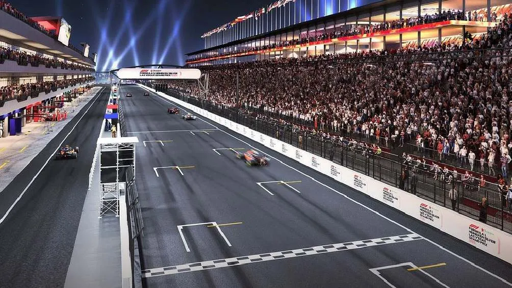 Así se verá la noche en el desierto con la llegada de la F1